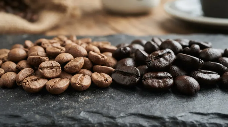 Illustration: The roasting process forces internal moisture to evaporate, causing the cellular structure of the bean to swell.