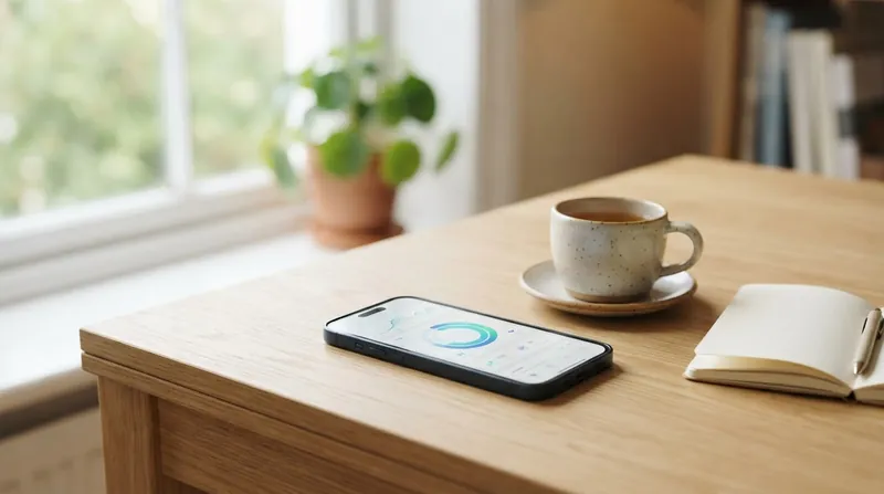 Illustration: Trial data showed that over 70 percent of users maintained strong adherence to the application through the fifteenth week.