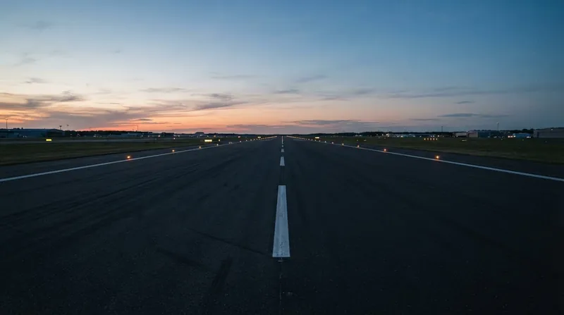Illustration: Runway changes must be synchronized globally so that digital flight charts perfectly match the physical asphalt.