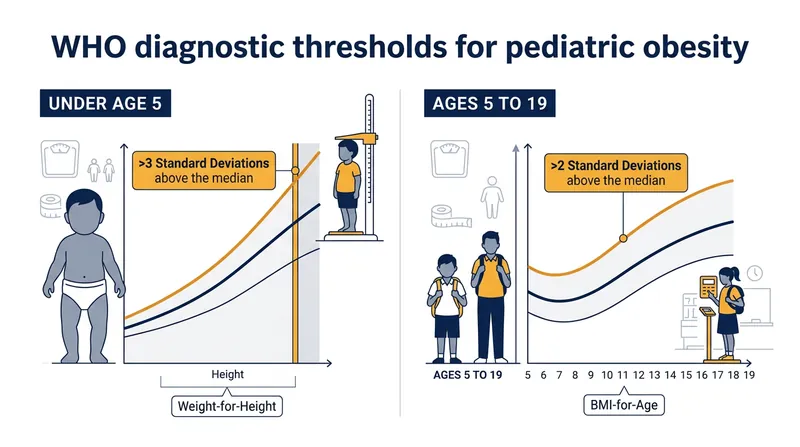Standardized diagnostic criteria help clinicians identify at-risk patients before metabolic complications develop.