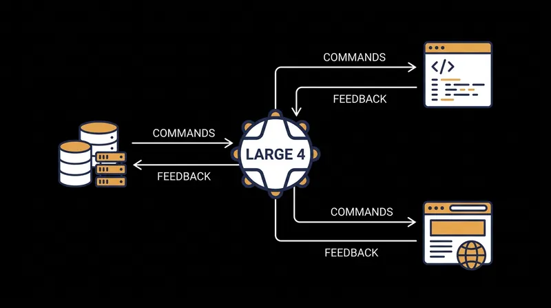 Agentic models are designed to execute multi-step software tasks autonomously.