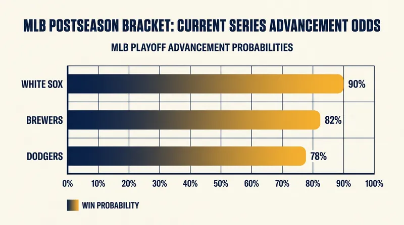Statistical models heavily favor the frontrunners to advance to the League Championship Series.