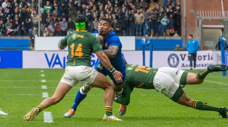 Springbok winger Cheslin Kolbe is halfway through his recovery from a broken jaw.