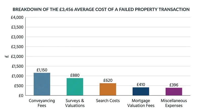 The financial exposure for consumers when a property transaction collapses.