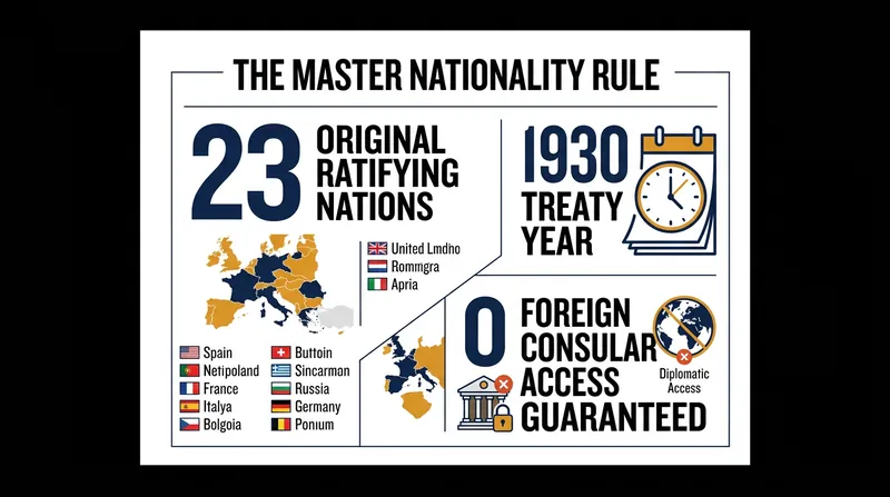 The 1930 Hague Convention codified the principle that nations have absolute jurisdiction over their own citizens.
