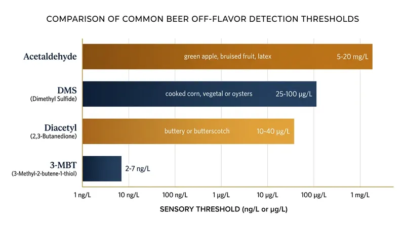 The human olfactory system can detect 3-MBT at concentrations as low as two parts per trillion.