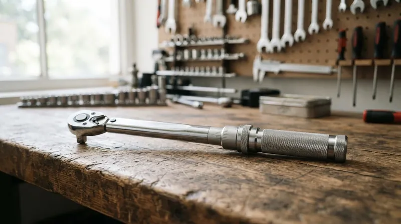Illustration: The correct storage setting is the lowest printed number on the primary scale, typically 20 percent of the tool's maximum capacity.