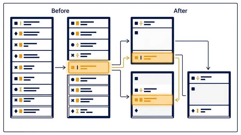 Random inserts force the database to split full pages, leaving the index fragmented and bloated.