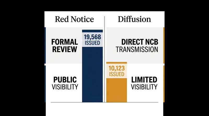 Member nations frequently bypass the formal Red Notice process by issuing Diffusions directly to allied countries.