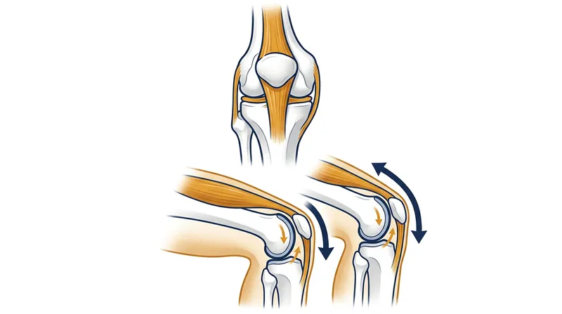The patella acts as a biological pulley, but extreme knee flexion pulls it tightly against the femur.