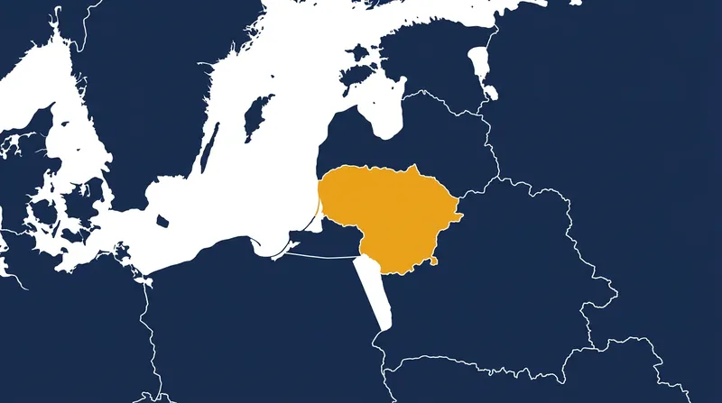 Lithuania's geographic position between Kaliningrad and Belarus drives the defense ministry's push for stronger deterrence.