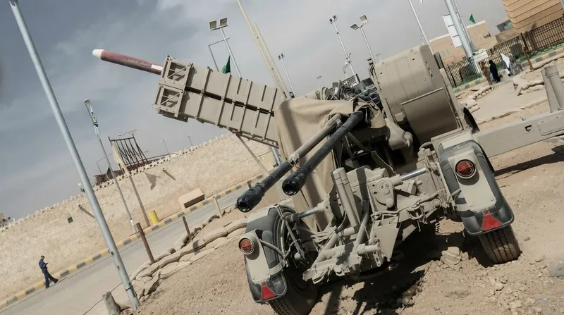 Saudi air defense systems were overwhelmed by the volume of the coordinated projectile barrage.
