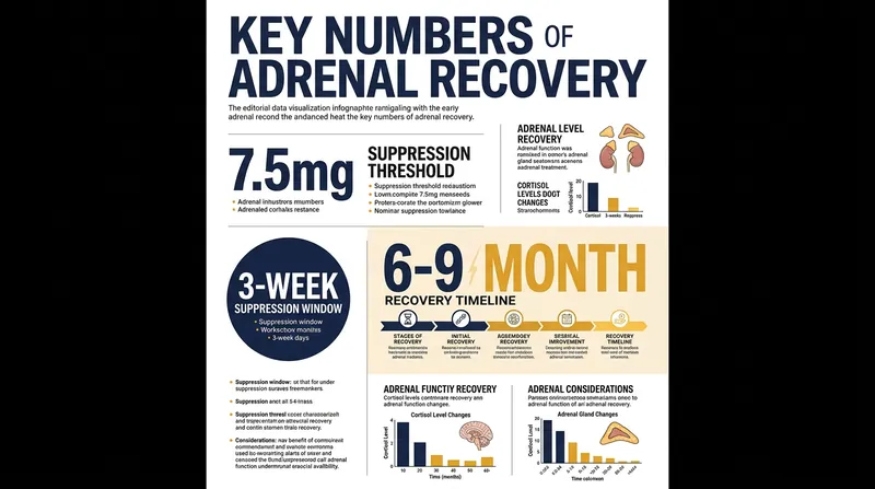 The timeline for adrenal recovery extends long after the final dose of medication.