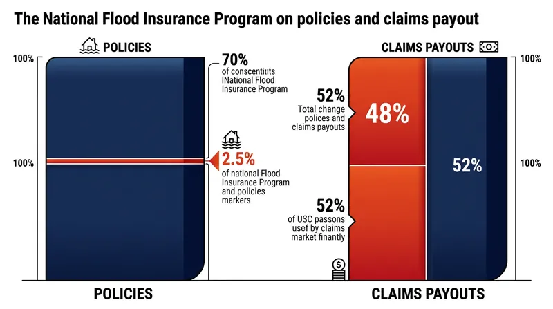 Just 2.5 percent of properties absorb nearly half of all federal flood insurance payouts.