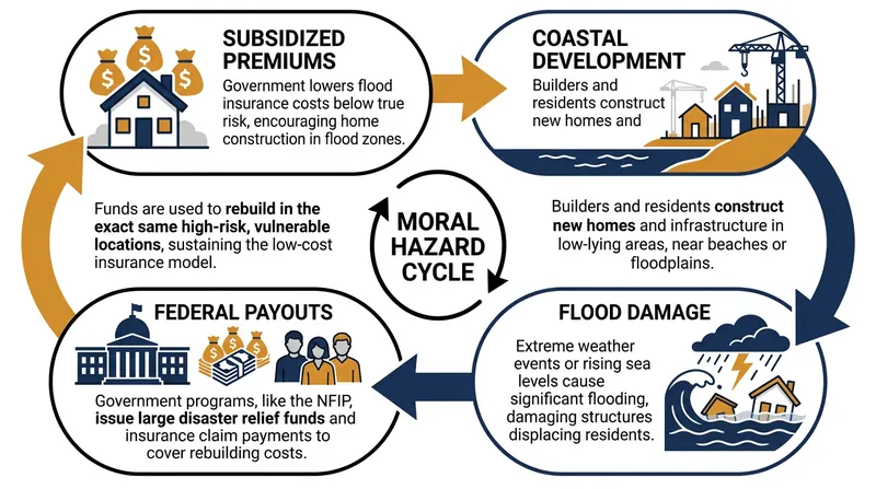 The cycle of repetitive loss traps both homeowners and taxpayers in an endless loop of destruction.