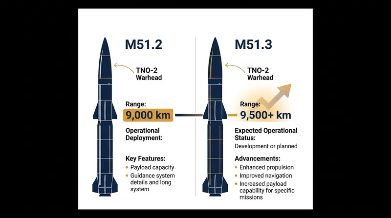 The upgraded M51.3 extends the weapon's range and introduces advanced penetration aids to defeat modern missile shields.