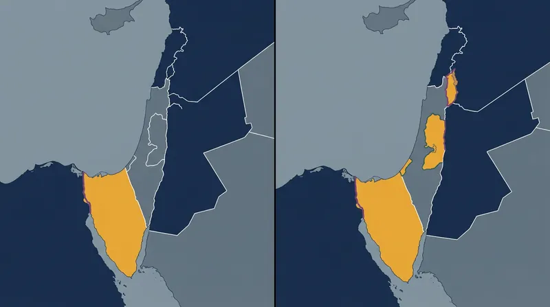During the Six-Day War, Israeli forces captured five distinct landmasses, more than tripling the territory under their control.