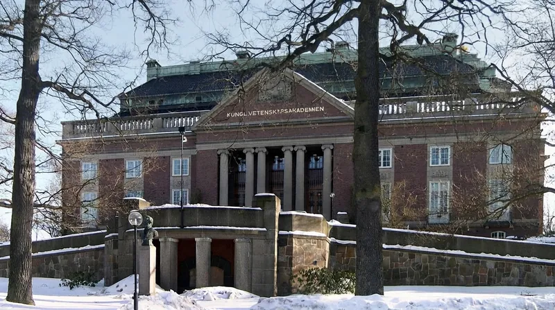 The Swedish Academy in Stockholm, where the Nobel Prize in Literature is awarded annually.