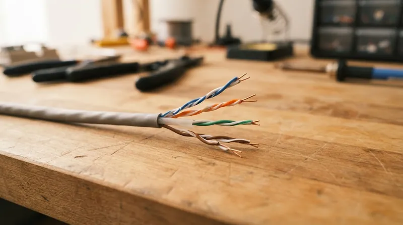Illustration: Cable testers measure the electrical length of the copper, reporting four different lengths for a single cable.