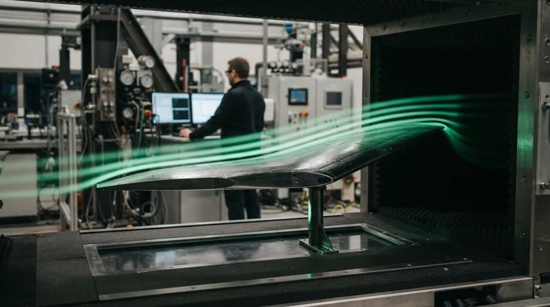 Illustration: Early wind tunnel tests by NACA and other research bodies confirmed that sweeping a wing backward successfully delayed drag divergence.