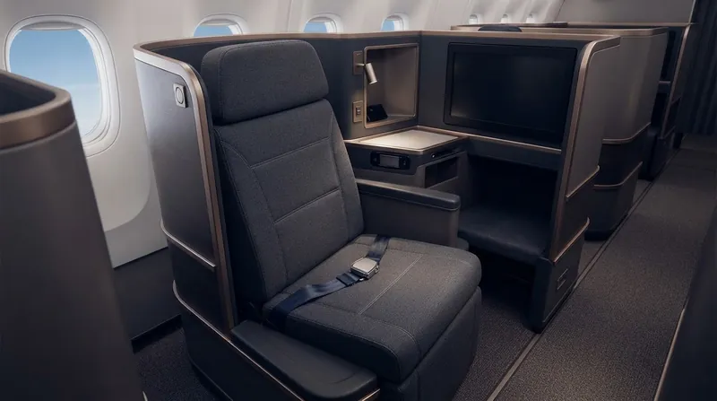 Illustration: Angled seats often use three-point shoulder harnesses instead of airbags to prevent the upper body from twisting during an impact.