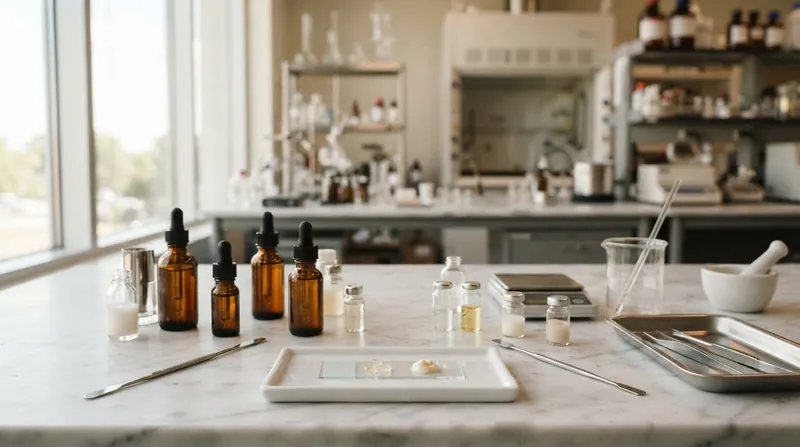 Illustration: The human back assay replaced animal testing by evaluating finished cosmetic formulas on human volunteers over four weeks.