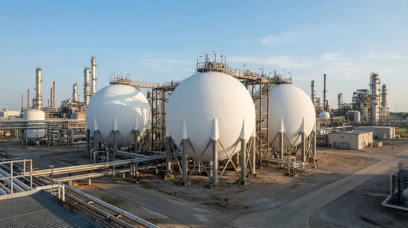 Illustration: Spherical vessels carry only the lower longitudinal stress equivalent in every direction, making them twice as material-efficient as cylinders.