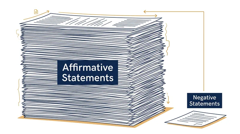 Large language models are trained on corpora that overwhelmingly favor affirmative statements, leaving them poorly equipped to handle absence.