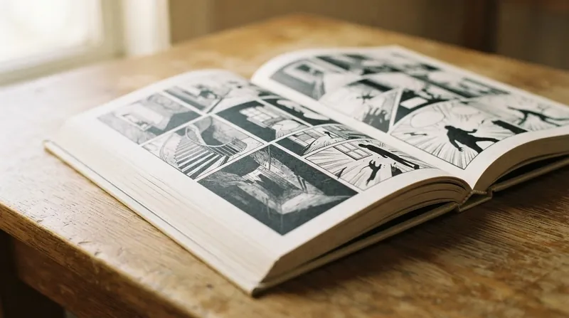 Illustration: The right-hand spine has become a defining physical characteristic of translated Japanese comics globally.