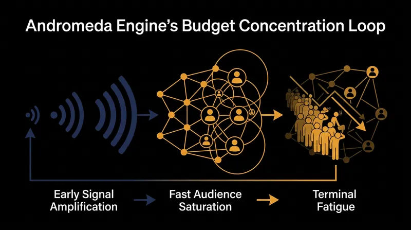 How budget concentration accelerates the onset of creative fatigue.