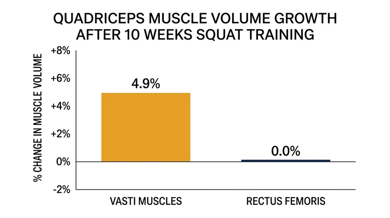 Magnetic resonance imaging confirms that the rectus femoris experiences near-zero growth from squat training.