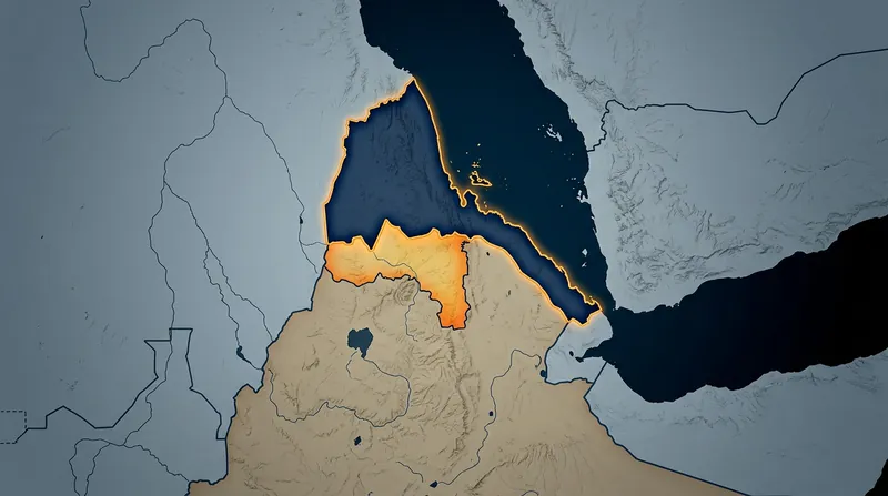 The heavily militarized border between Eritrea and Ethiopia's Tigray region remains the focal point of the current crisis.