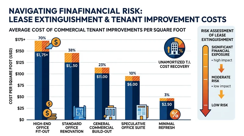 Tenant improvements represent significant sunk costs that are lost if a lease is extinguished.