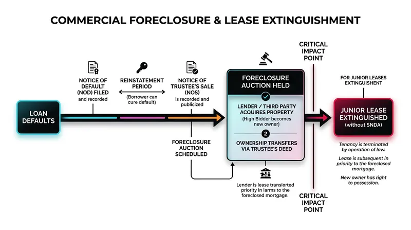 How traditional foreclosure rules wipe out junior property interests.