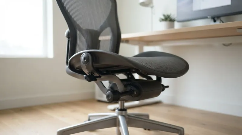 Illustration: A waterfall seat edge provides additional clearance for the popliteal fossa, regardless of the recline angle.