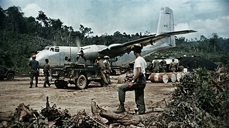 The Ban Keun site was previously used as a covert logistics hub during the Vietnam War.