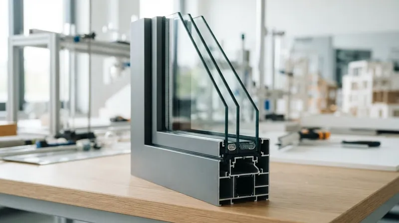 Illustration: Triple-pane designs split the void into two narrower cavities, doubling the insulation without triggering convection.