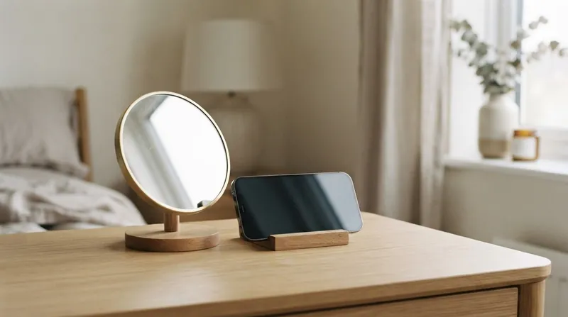 Illustration: Many smartphone cameras save selfies as mirror images to satisfy the user's preference for their reversed reflection.