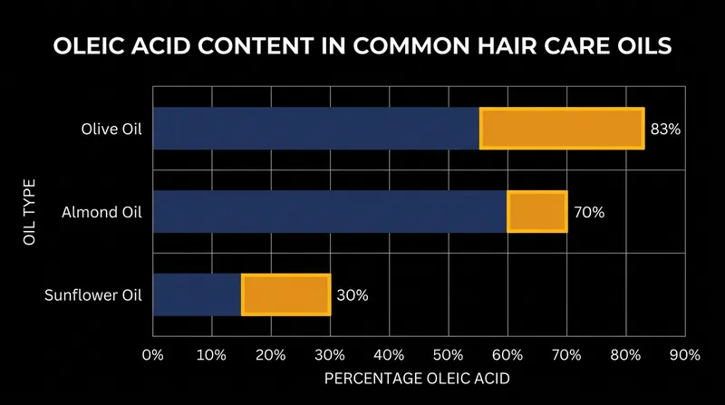 Olive oil, a common home remedy, contains high levels of the specific fatty acid that irritates the scalp.