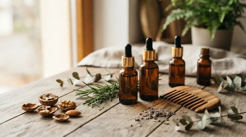 Illustration: While plant oils are effective moisturizers for dry skin on the body, their lipid structure feeds the fungi that drive scalp flaking.