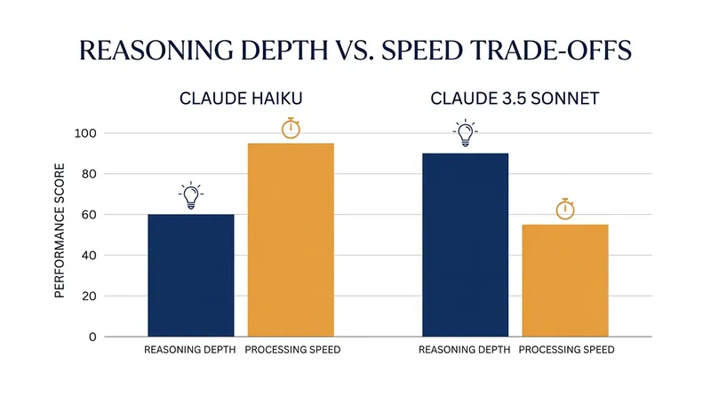 Lightweight models like Haiku prioritize execution speed over the deeper contextual reasoning required to recognize sensitive domains.
