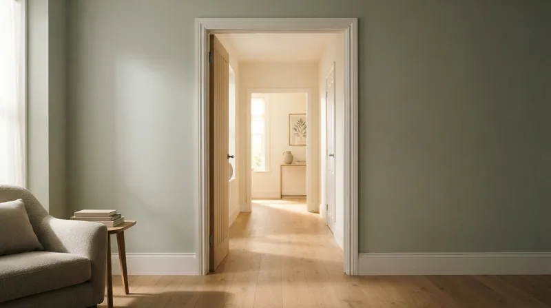 Illustration: The doorway effect persists in virtual reality, indicating that the brain responds to perceived spatial boundaries regardless of physical reality.