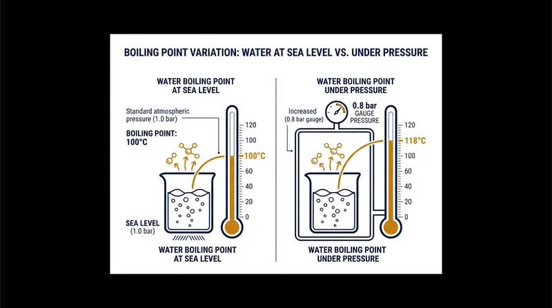 Elevating the pressure inside the vat physically prevents the chicken's moisture from turning into steam.