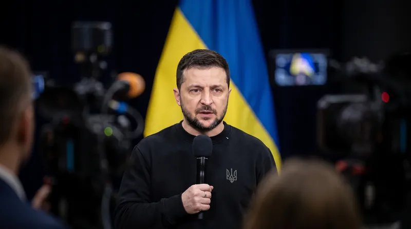 Ukrainian President Volodymyr Zelenskyy responded to the ceasefire announcement by calling it "news to me."