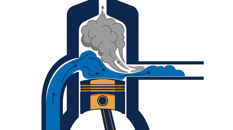Without a tuned pipe, up to 30 percent of the fresh fuel-air mixture escapes out the exhaust port.