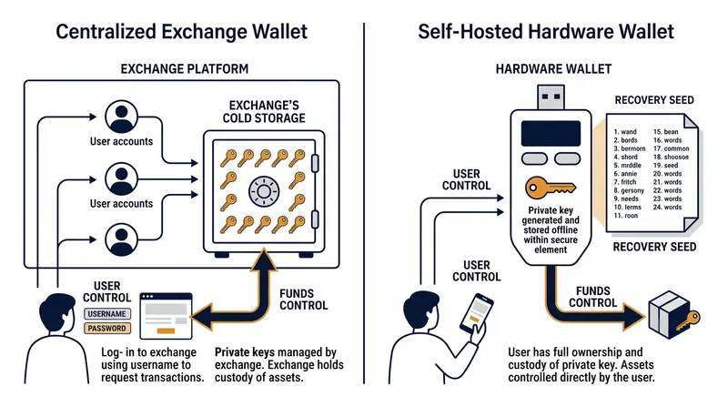 The withdrawn rules would have required exchanges to collect identity data for transfers to self-hosted wallets.