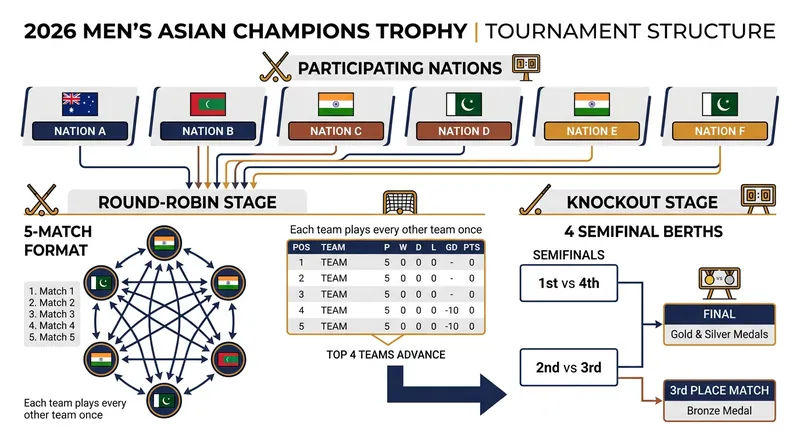 The revised six-nation tournament structure guarantees a grueling round-robin phase.
