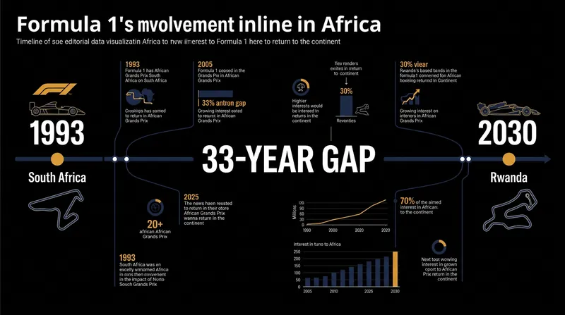 The 2030 race will end a 37-year absence for Formula 1 on the African continent.