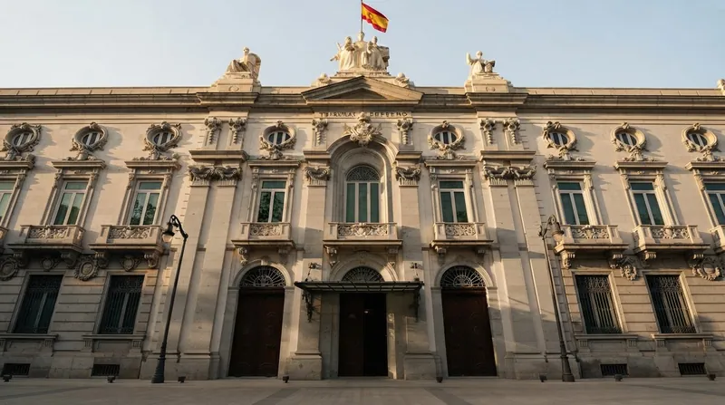 Spain's Supreme Court in Madrid, which formally withdrew the arrest warrants following a Constitutional Court mandate.