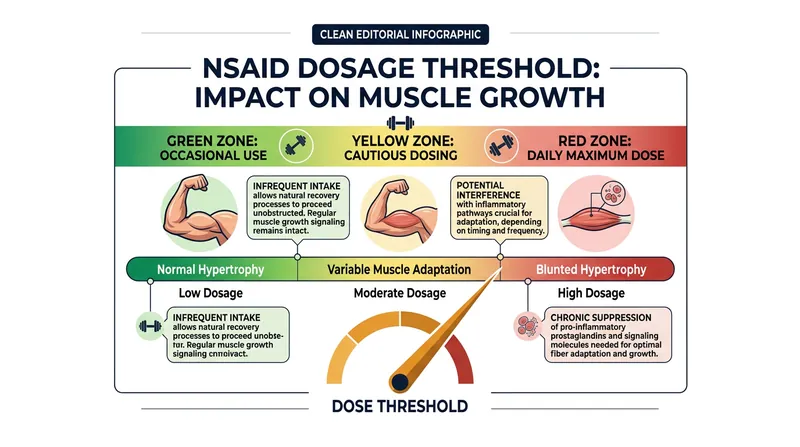The hypertrophic penalty is tied to chronic, high-dose exposure rather than occasional use.